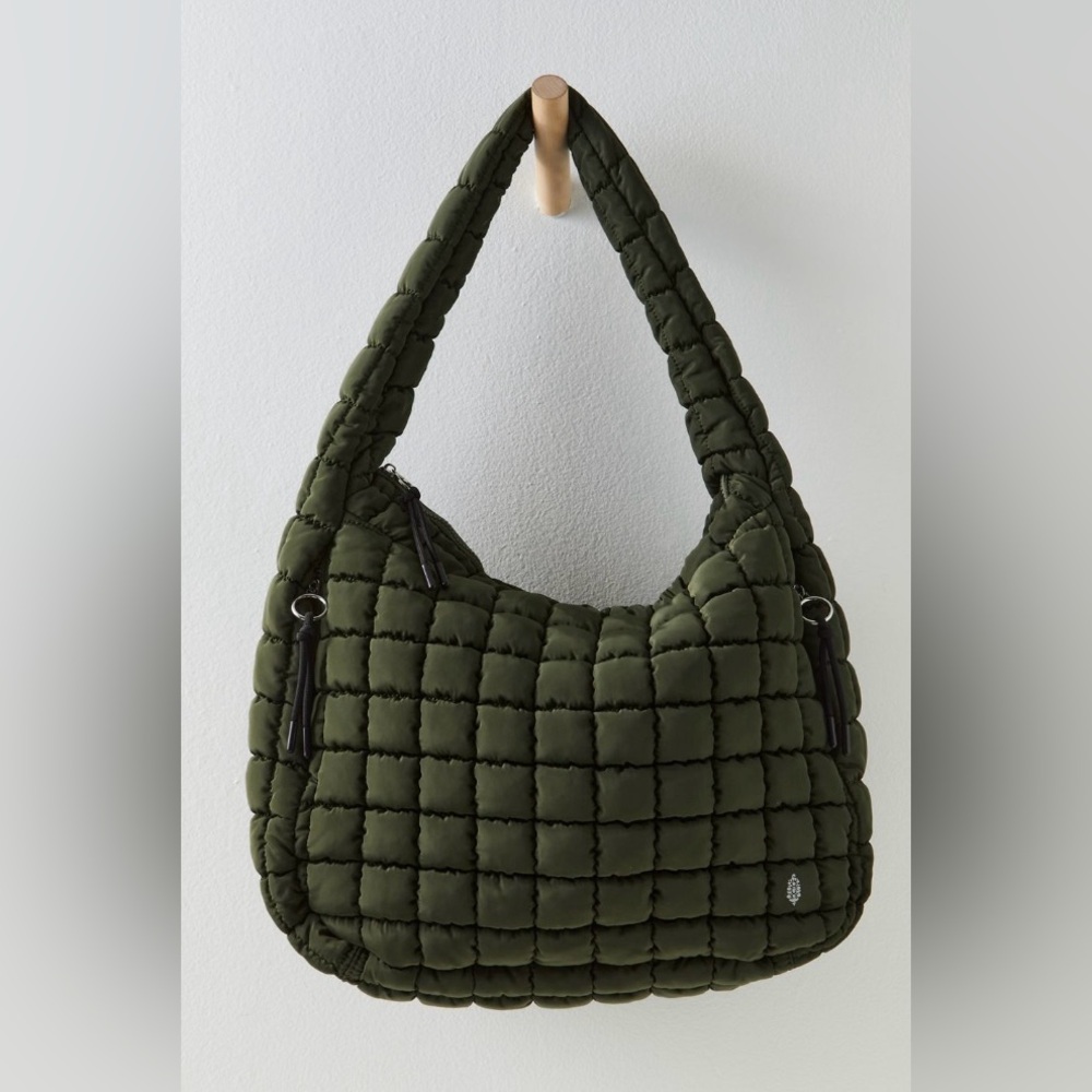 Free People🐢Quilted Carryall Bag New With Tags💎 - Picture 2 of 8